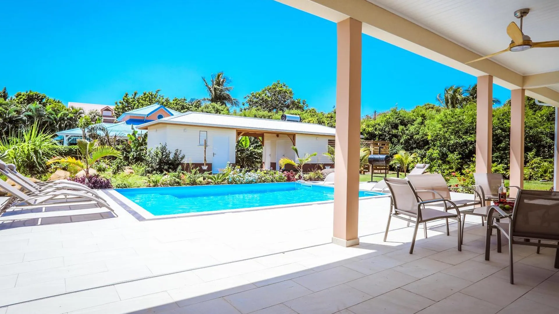 La Rhumiere - Magnifique Villa 8 Pers Piscine Proche Lagon Saint-Francois  Guadeloupe